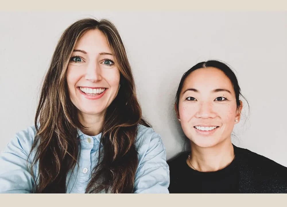 The two founders of Noui Noui